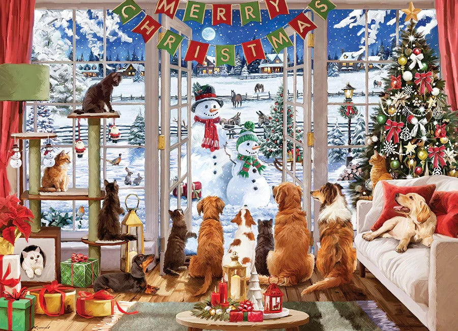 Cobble Hill Christmas Visitors | 1000 Piece