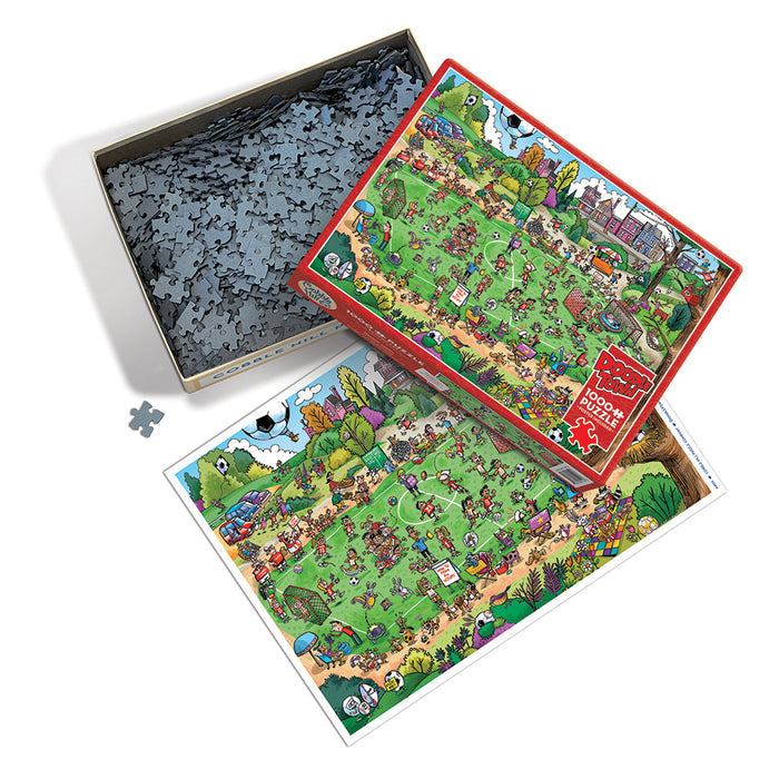 Cobble Hill DoodleTown: Offside Antics | 1000 Piece Puzzle