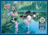 Cobble Hill Iris Cove Loons | 500 Piece Puzzle