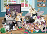 Cobble Hill Crafty Kittens | 500 Piece