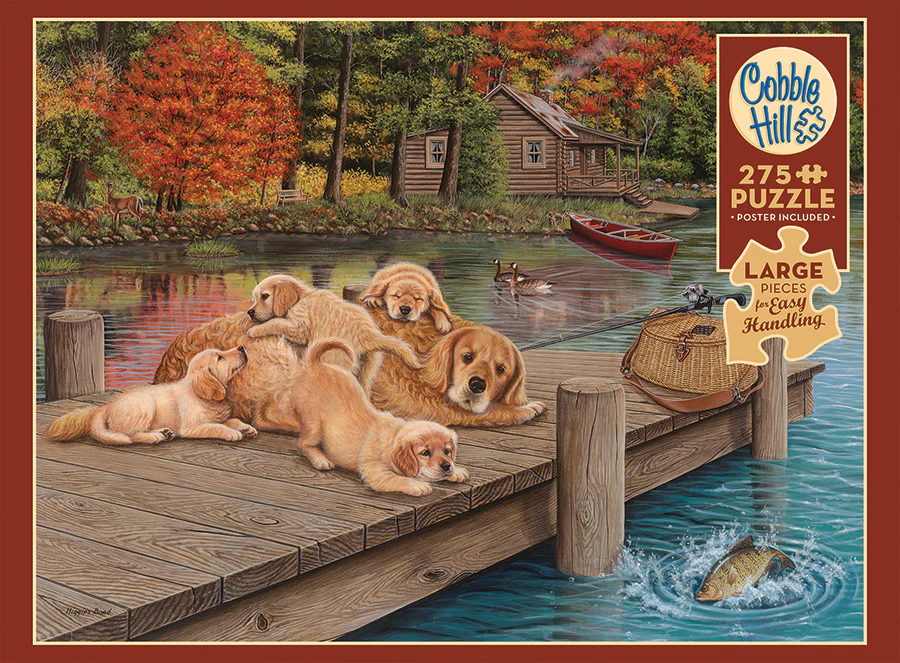 Lazy Day on the Dock | Easy Handling 275 Piece Puzzle