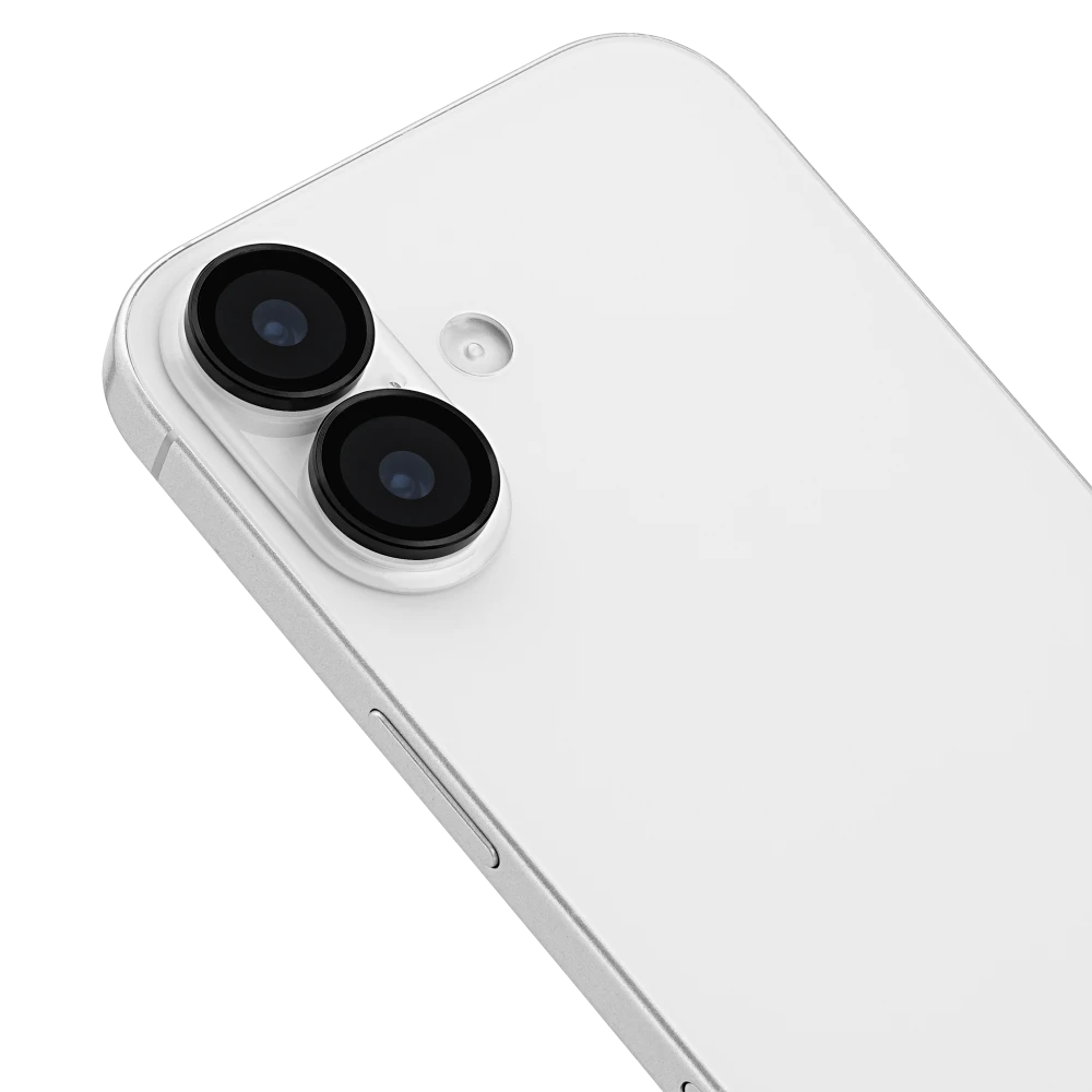 Case-Mate - Aluminum Camera Lens Glass Protector for Apple iPhone 17 - Black