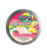 Crazy Aaron's Scentsory Peach Ring Thinking Putty