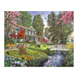 White Mountain Puzzles - Sunday Afternoon - 1000 Piece Jigsaw Puzzle