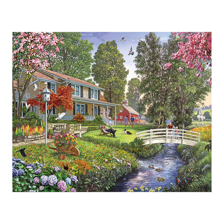 White Mountain Puzzles - Sunday Afternoon - 1000 Piece Jigsaw Puzzle