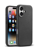 IPHONE 16 XBASE LEATHER MAGSAFE COMPATIBLE CASE - BROWN
