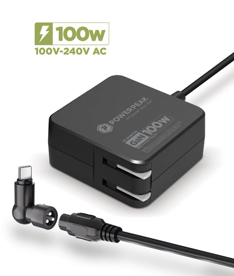 POWERPEAK UNIVERSAL LAPTOP CHARGER 90W- 16 CONNECTORS INCLUDED - image 1