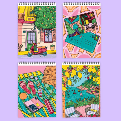 Lifelines FlowArt : Color-to-Reveal, Citrus Coastlines - view 3