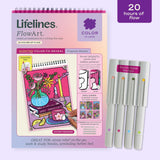 Lifelines FlowArtTM - Hidden Patterns, Color-to-Reveal, Fragrant Blooms - view 2