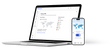 Malwarebytes Privacy VPN app on a laptop and phone