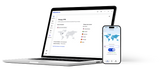 Malwarebytes Privacy VPN app on a laptop and phone