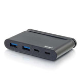 USB-C® Hub with USB-A, USB-C and Power Delivery up to 100W