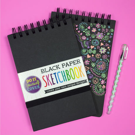 OOLY D.I.Y. Cover: Black Paper Sketchbook - product image 5 of 6