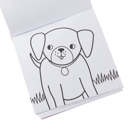 OOLY Carry Along! Coloring Book and Crayon Set - Pet Pals - Set of 9 Crayons - product image 2 of 4