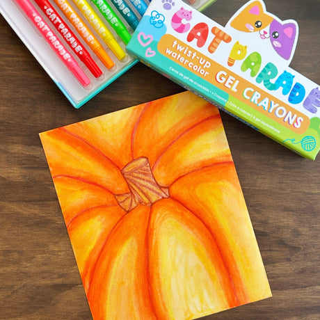 OOLY Cat Parade: Twist-Up Watercolor Gel Crayons (Set of 12) - product image 3 of 7