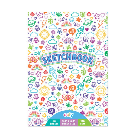 OOLY Colorful Doodles: Sketchbook - main product image
