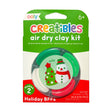 OOLY Creatibles Mini Air Dry Clay Kit - Holiday BFFs - 2 Designs - main product image