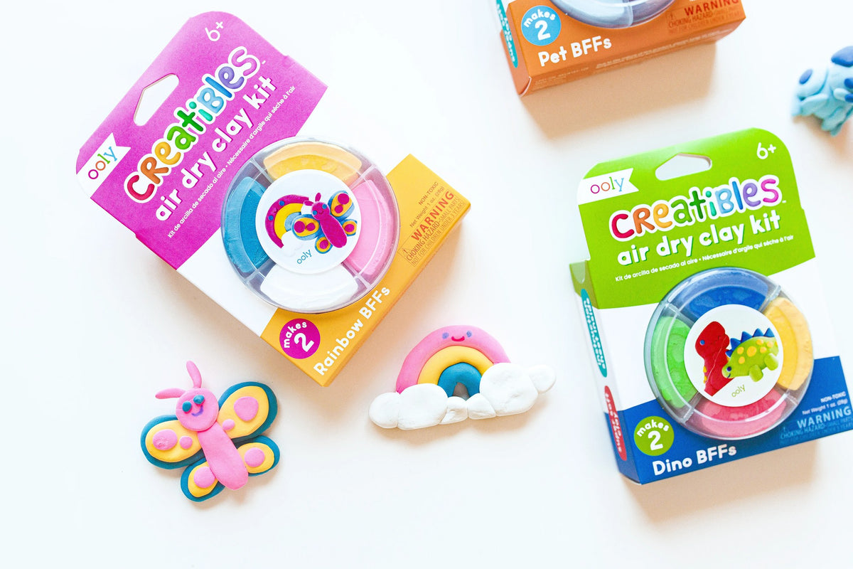 OOLY Creatibles: Air Dry Clay BFFs Kit - Dino. Pals (Set of 4 Col - product image 7 of 8