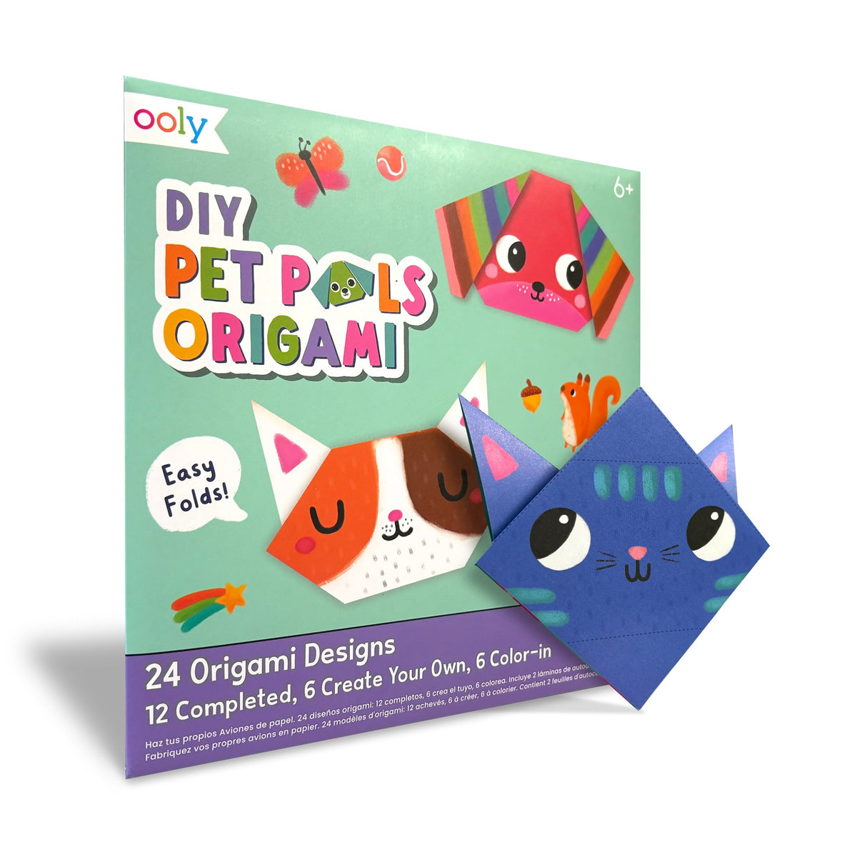 OOLY D.I.Y. Pet Pals Origami - Set of 24 Designs - product image 2 of 7