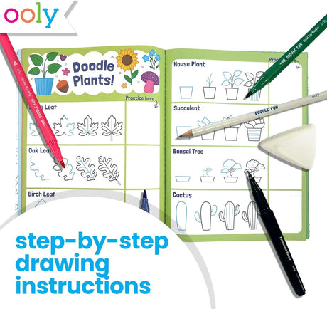 OOLY Doodle Fun - step-by-step drawing instructions