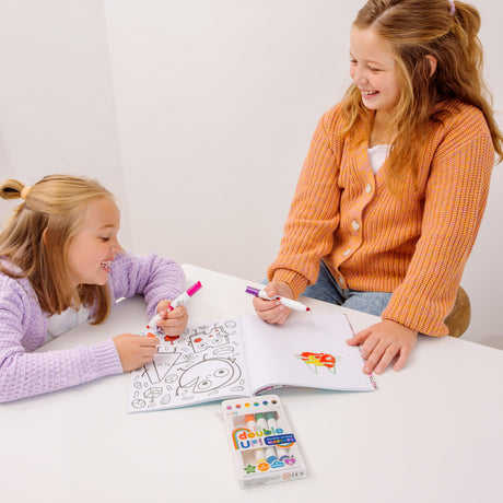 OOLY Double Up! Double-Ended Markers - 12 Colors - Set of 6 - product image 4 of 6