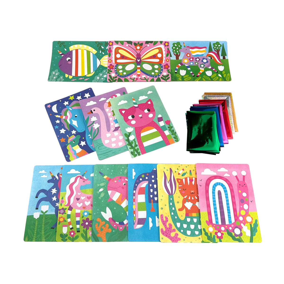 OOLY Foil-tastic: Foil Art & Coloring Fun - Whimsical World (36 P - product image 4 of 8