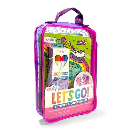 OOLY Let's Go! Activity & Coloring Kit - Unicorn Candy Town - product image 2 of 8