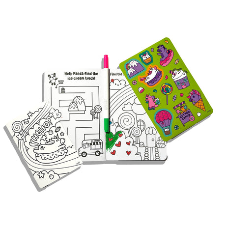 OOLY Let's Go! Activity & Coloring Kit - Unicorn Candy Town - product image 4 of 8