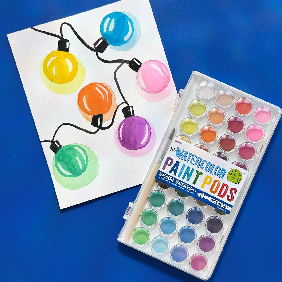 OOLY Lil' Watercolor Paint Pods - product image 5 of 6