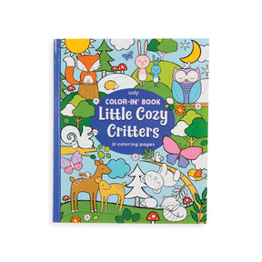 OOLY Little Cozy Critters Coloring Book - main product image