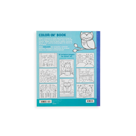 OOLY Little Cozy Critters Coloring Book - product image 3 of 3
