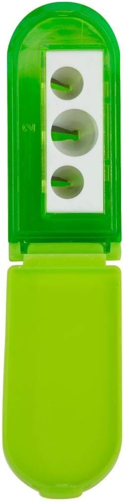 OOLY Mighty Sharpener - green, side view