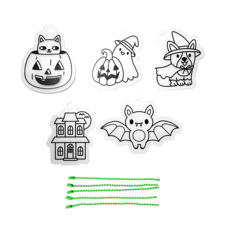 OOLY Shrink-Its! Mini DIY Shrink Art Kit - Boo Crew - 5 Charms - product image 4 of 8