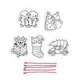 OOLY Shrink-Its! Mini DIY Shrink Art Kit - Holly Jolly - 5 Charms - product image 4 of 7