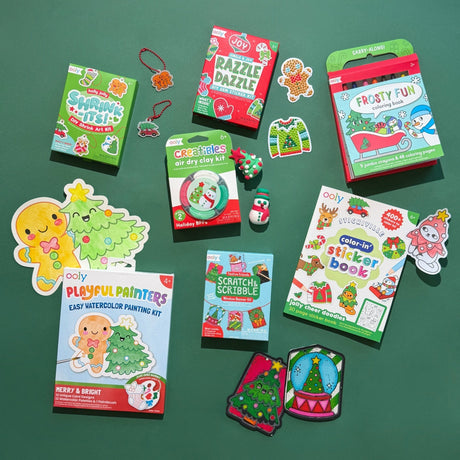 OOLY Shrink-Its! Mini DIY Shrink Art Kit - Holly Jolly - 5 Charms - product image 6 of 7