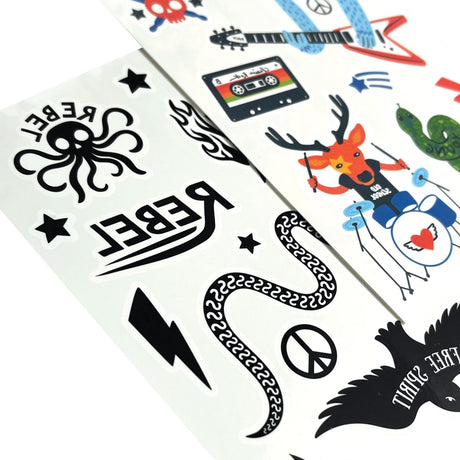 OOLY Mini Tattoo Palooza Temporary Tattoos - I Wanna Rock! - product image 3 of 3