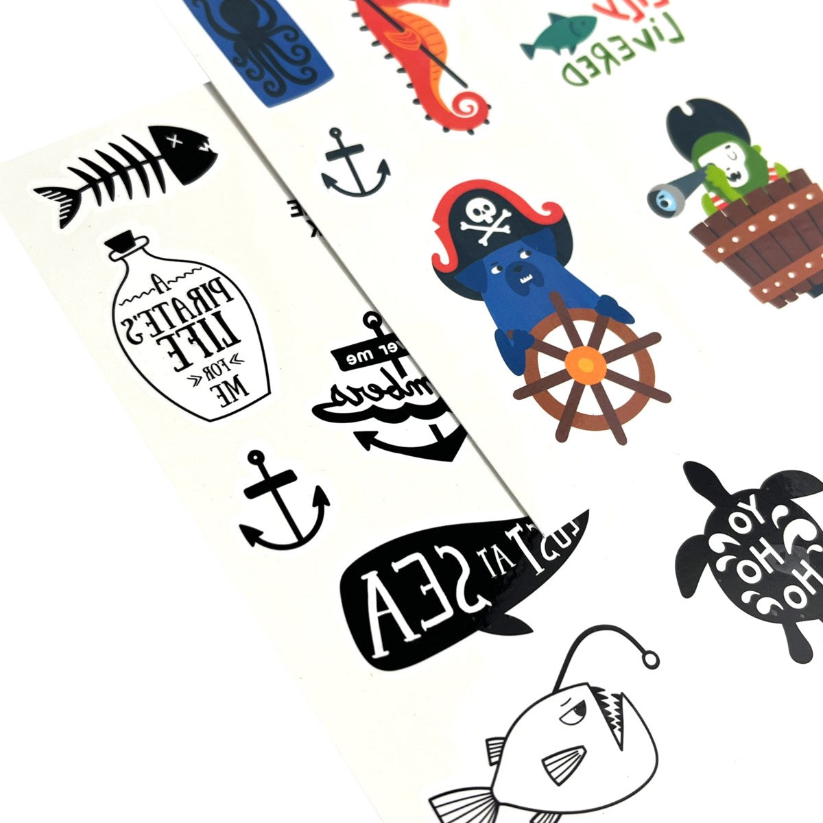 OOLY Mini Tattoo Palooza Temporary Tattoos - Pirate's Life - product image 3 of 3