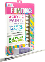 OOLY Paintology Acrylic Paints Set - Pastel Colors - Set of 12 - product image 2 of 8