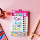 OOLY Paintology Acrylic Paints Set - Pastel Colors - Set of 12 - product image 5 of 8