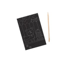 OOLY Scratch and Scribble Mini Scratch Art Kit - Playful Pups - 6 Cards - product image 2 of 5