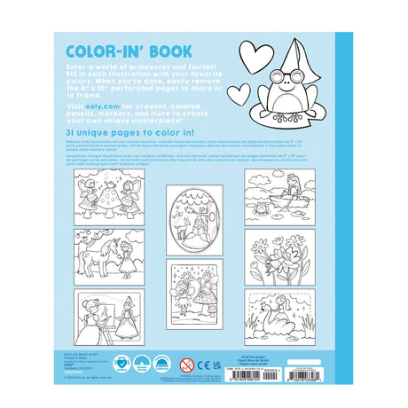 OOLY Princesses and Fairies Coloring Book - product image 4 of 4
