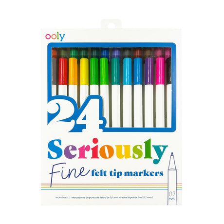 OOLY Seriously Fine Tip Markers - Set of 24 - main product image