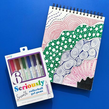 OOLY Seriously Smooth Rollerball Gel Pens - Set of 6 - product image 4 of 8