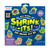 OOLY Shrink-Its! DIY Shrink Art Kit - Glow Buddies - 20 Charms - main product image