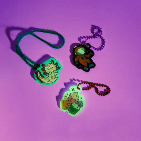 OOLY Shrink-Its! DIY Shrink Art Kit - Glow Buddies - 20 Charms - product image 4 of 8
