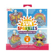OOLY Sun Sparkles Gem Suncatcher Kit - Rainbow Magic - 4 Designs - main product image