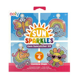 OOLY Sun Sparkles Gem Suncatcher Kit - Rainbow Magic - 4 Designs - main product image