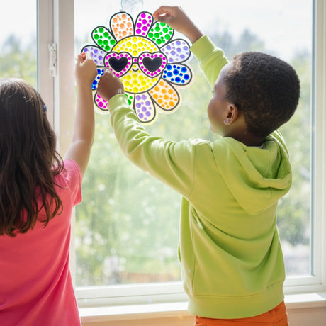 OOLY Sun Sparkles Gem Suncatcher Kit - Rainbow Magic - 4 Designs - product image 6 of 8