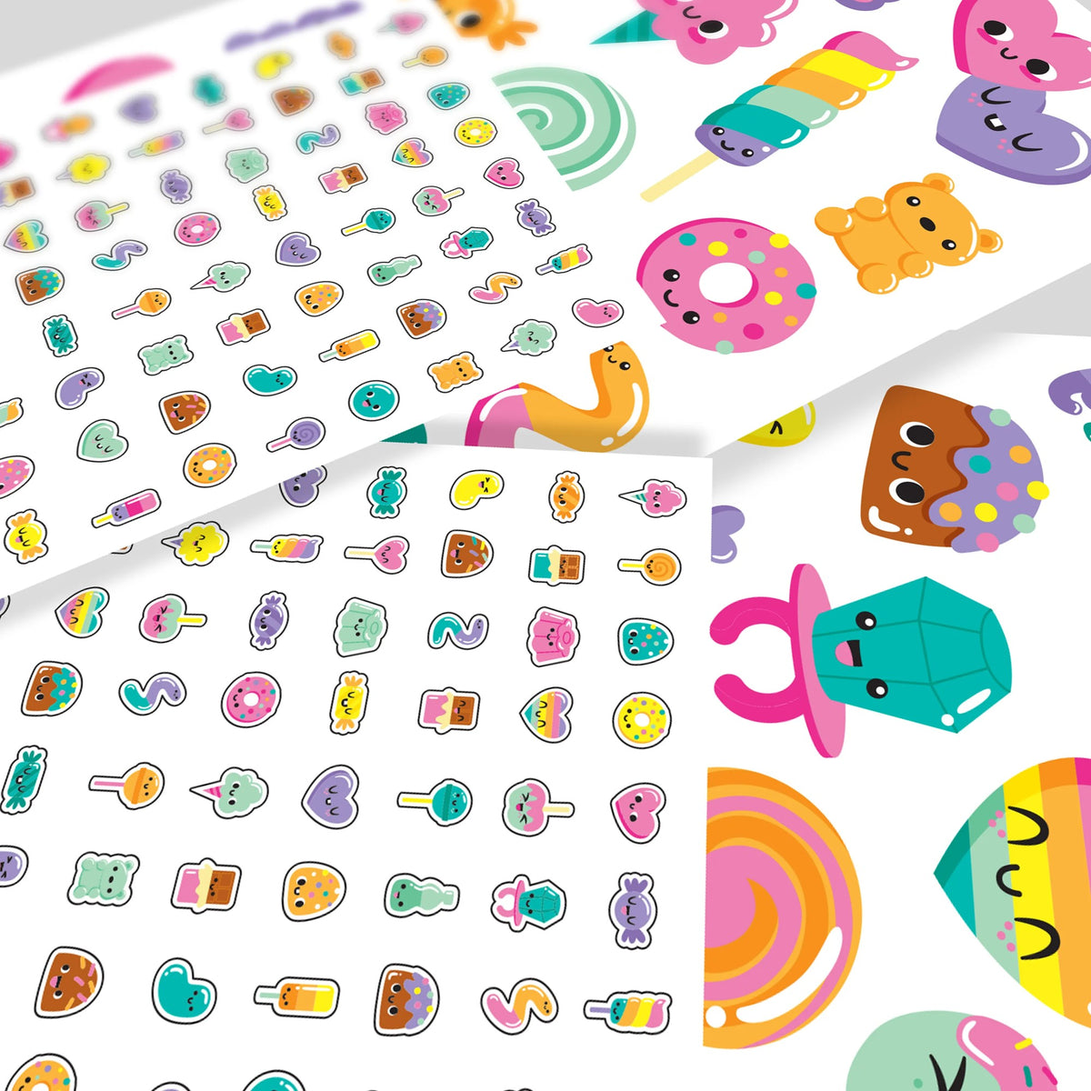 OOLY Tattoo-Palooza Temporary Tattoos & Nail Stickers - Sweet Shop - product image 4 of 8