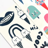 OOLY Tattoo-Palooza x Suzy Ultman: Temporary Tattoos Mini Pack - Ice Cream Party - product image 3 of 6